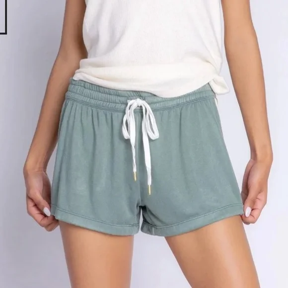 PJ salvage Gold Star Status Shorts NWT - Picture 7 of 8